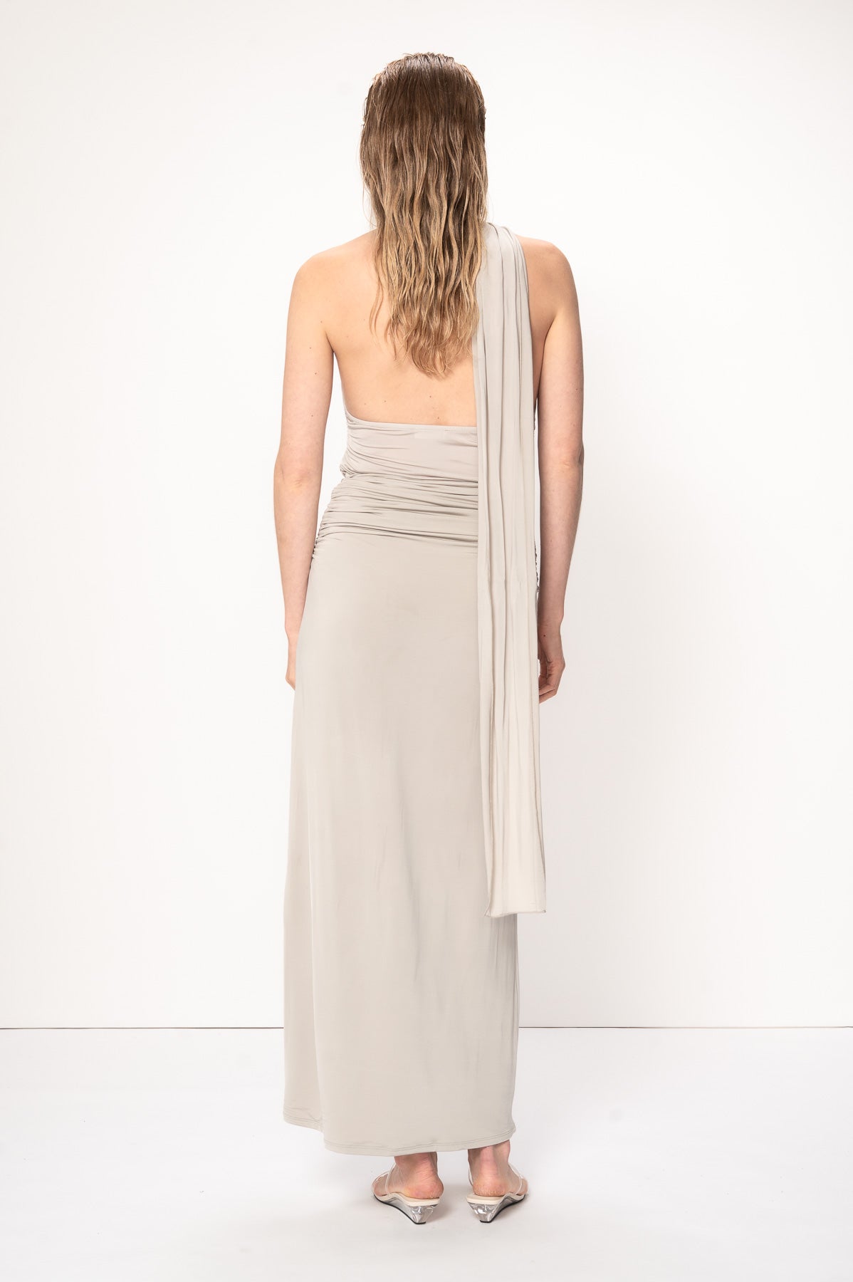 VIVEH Clam skirt in Fresh mint – detail view